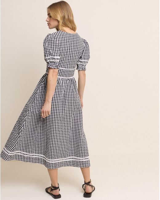 Nobody's Child Black Saffy Midi Dress