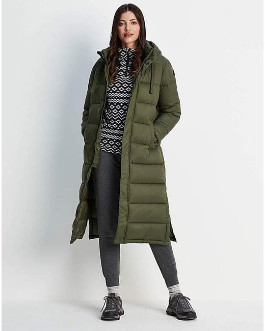 TOG24 Green Tog24 Cautley Long Padded Jacket