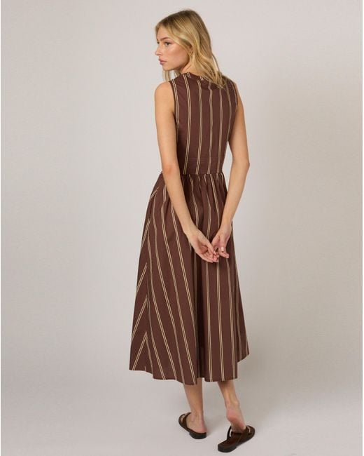 Nobody's Child Brown Nc Starlight Midi Dress