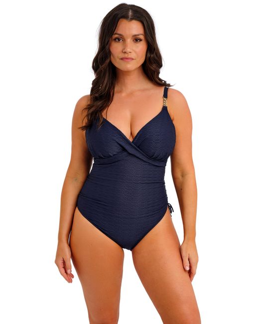 Fantasie Blue Azores Plunge Swimsuit