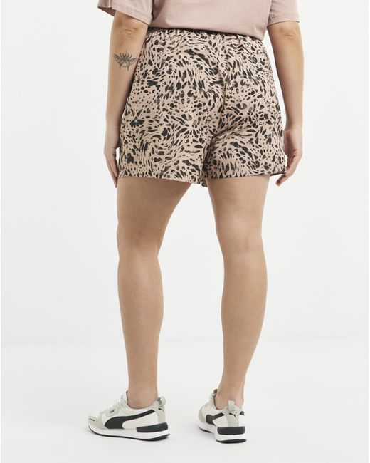 PUMA Natural High-Rise Shorts