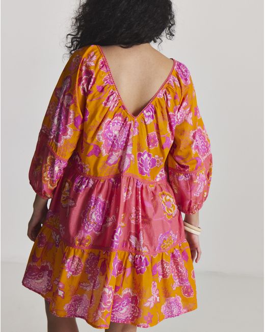 Figleaves Tiered Mini Beach Dress