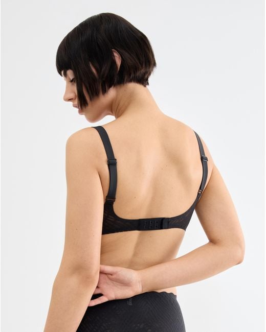 Sloggi Black Zero Feel Bliss The Up Tshirt Bra