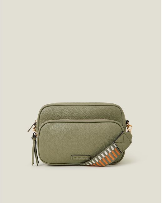 Accessorize Green Double Zip Camera Bag