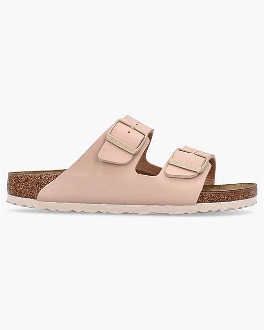 Birkenstock Pink Arizona Birko-Flor Mules