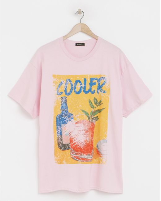 Simply Be Pink Cooler T-Shirt