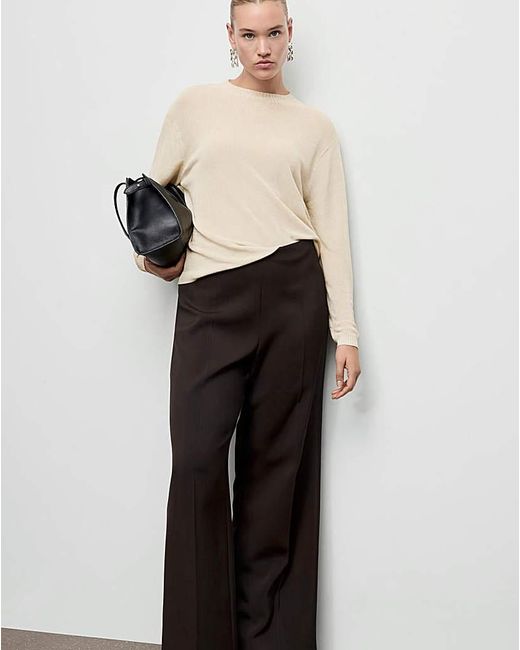Mango White Jumper