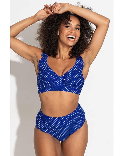 Pour Moi Blue Sicily Tummy Control Brief