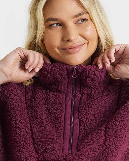Pretty Secrets Purple Snuggle Top