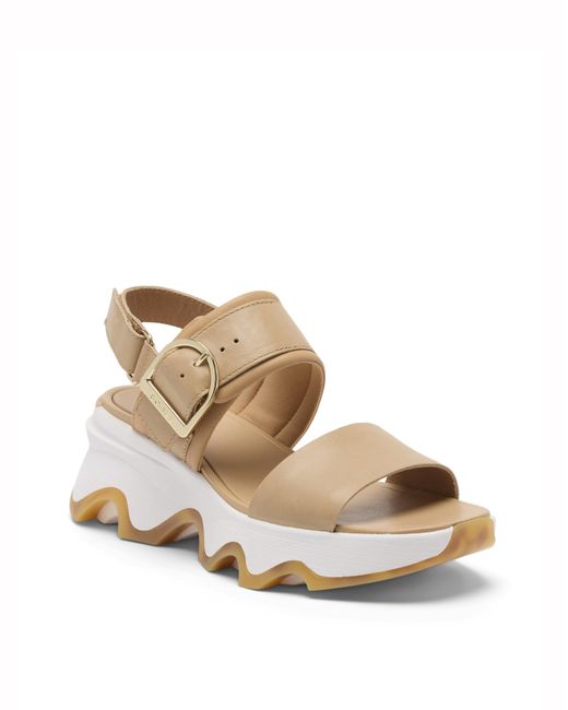Sorel Natural Kinetic Impact Wedge Sandals