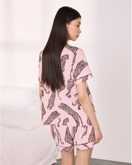 Chelsea Peers Pink Short Revere Set