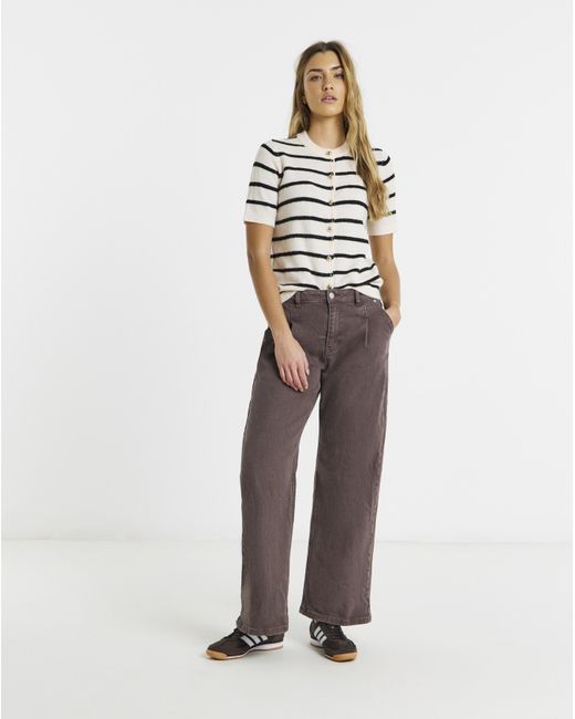 Simply Be Multicolor Short Sleeve Cardigan