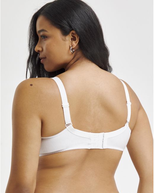 Bestform White Emily Classic Full Cup Bra