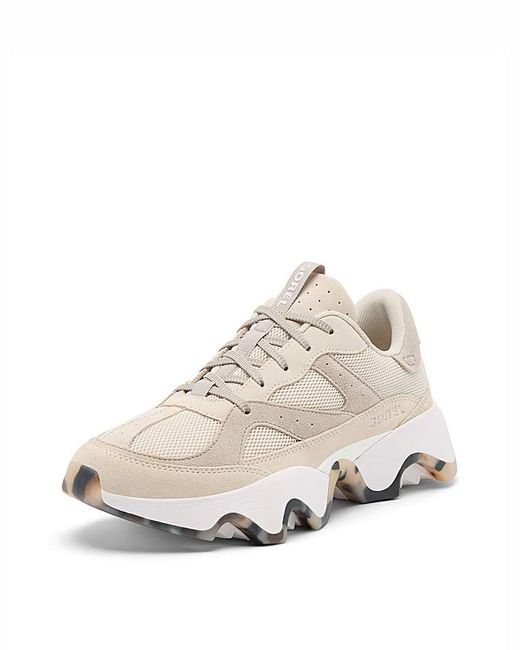Sorel White Kinetic Array Trainers