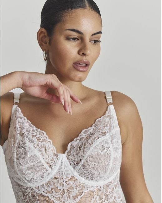 Ann Summers White Hold Me Tight Body