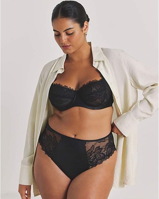 Pretty Secrets Black 2 Pack Willow Knickers