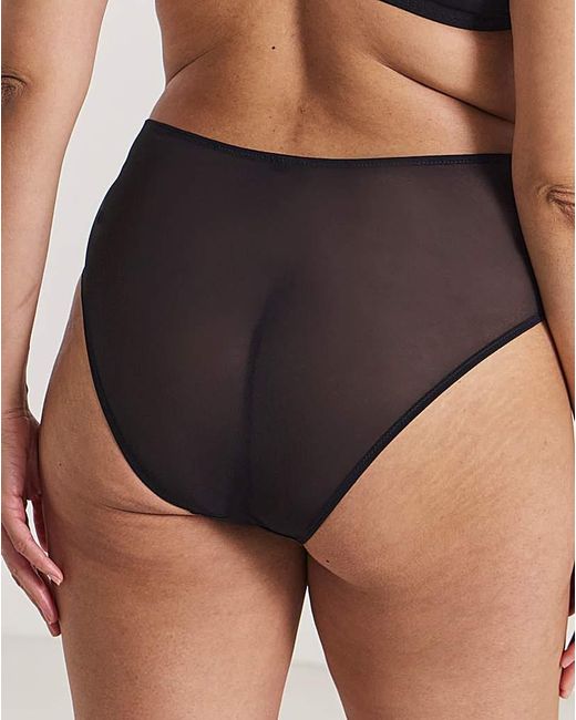 Pretty Secrets Black Penelope Knickers