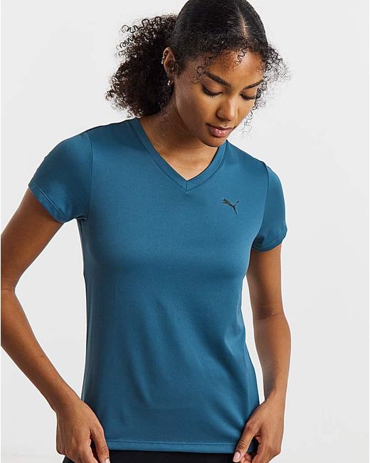 PUMA Blue Train Essential Crew T-Shirt
