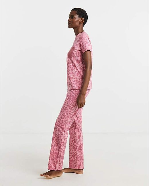 JD Williams Pink Value 2 Pack Pj Set