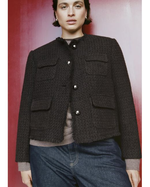 Mango Black Jacket