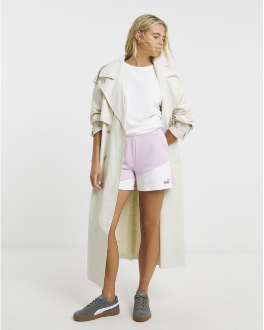 PUMA White Power 5 Shorts"
