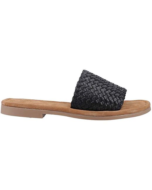 Hush Puppies Black Hetty Sandal