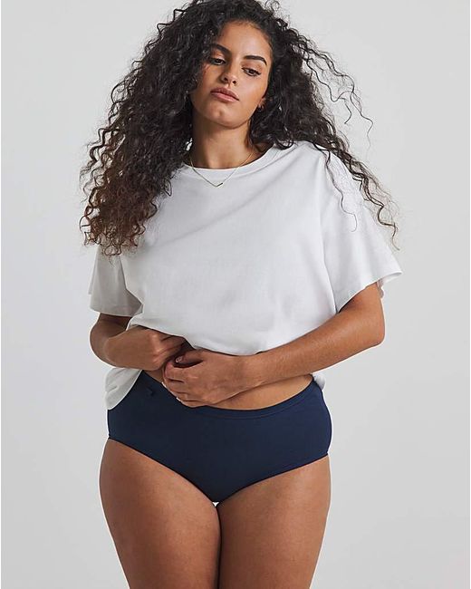 Sloggi Blue 3Pk Basic Midi Knicker