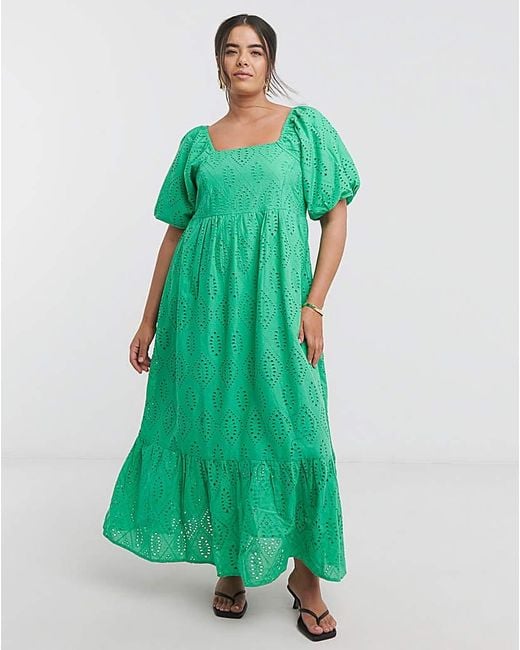 green emerald velvet dress Simply Be Green & Gold Beaded Maxi