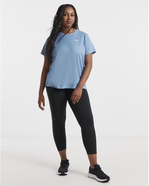Under Armour Blue Tech Rib T-Shirt