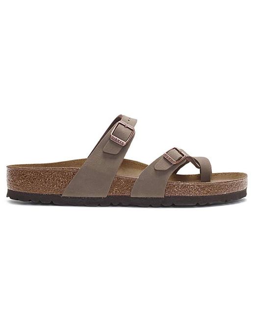 Birkenstock Brown Mayari Birko-Flor Sandals