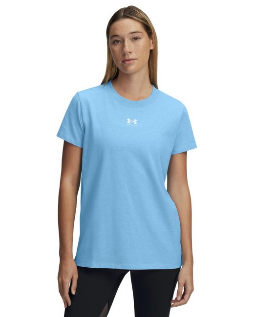 Under Armour Blue Rival Core T-Shirt