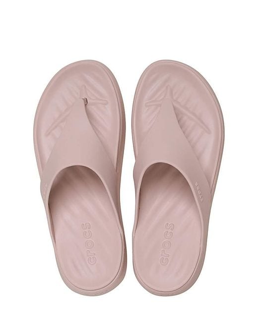 CROCSTM Pink Getaway Triangle Flip