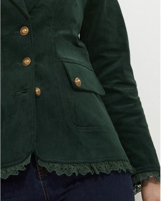 Joe Browns Green Winter Walks Cord Jacket