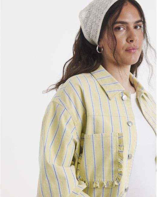 Simply Be Natural Pieces Billo Ls Denim Jacket