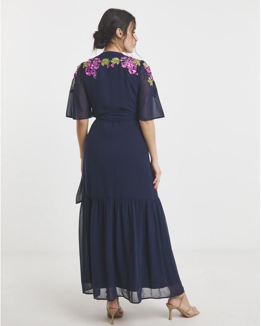 Hope & Ivy Blue Grace Maxi