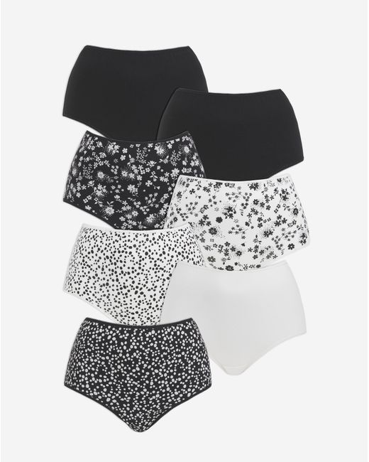 Pretty Secrets Multicolor 7 Pack Full Fit Brief