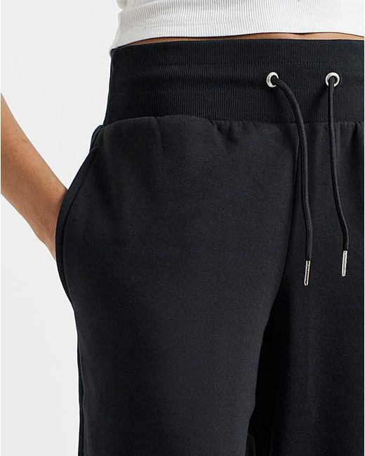 Simply Be Black Core Oversized Joggers