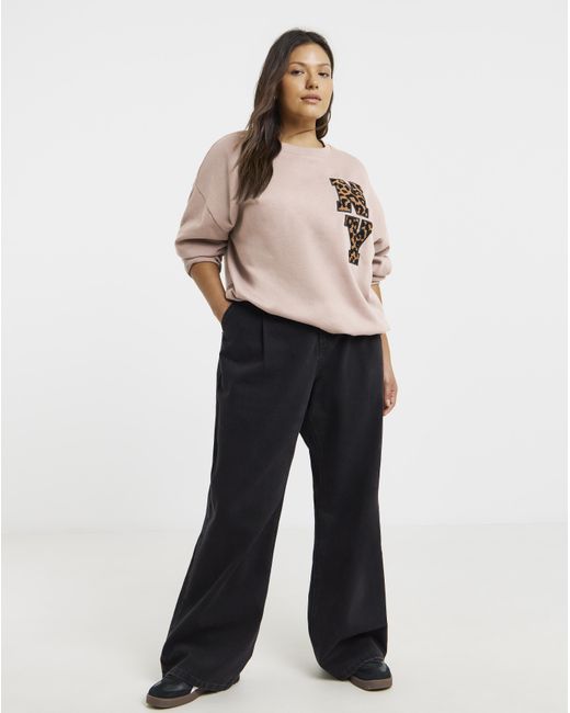 Simply Be Natural Ny Graphic Sweatshirt