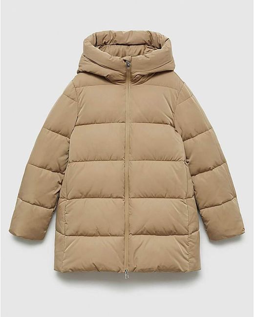 Mango Natural Puffer Coat Tokyo