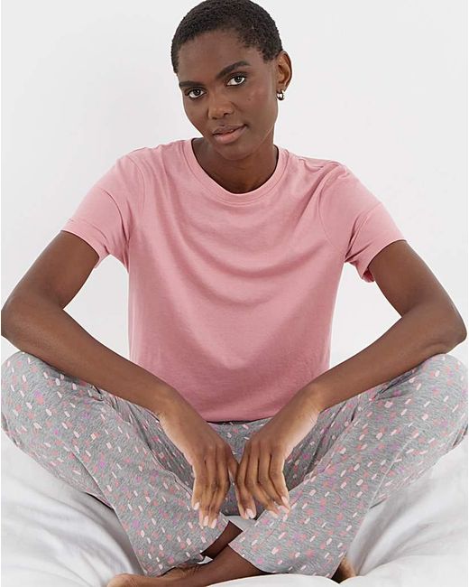 JD Williams Pink Value 2 Pack Pj Set