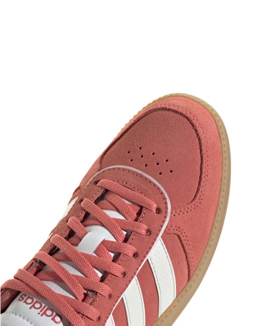 Adidas Red Breaknet Sleek Trainers