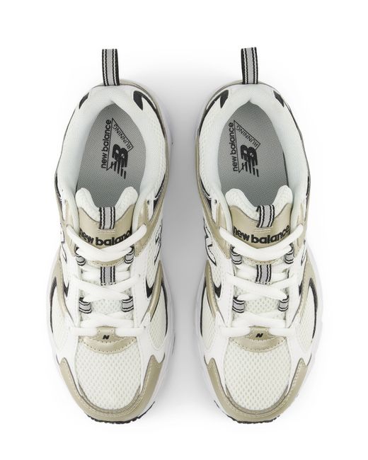 New Balance White 408 Trainers