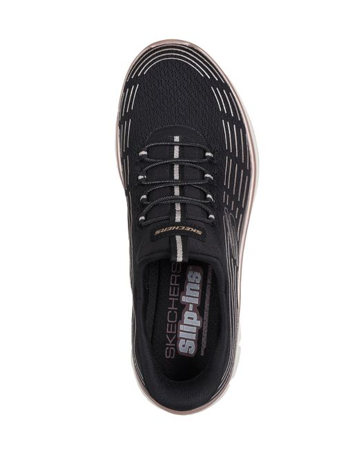 Skechers White Summits Plus Slip-Ins Trainers
