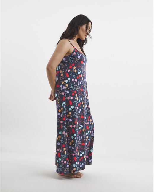 Simply Be Blue Cherry Cami Nightie