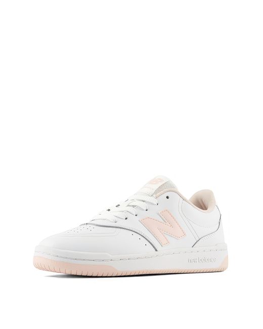 New Balance White Bb80 Trainers
