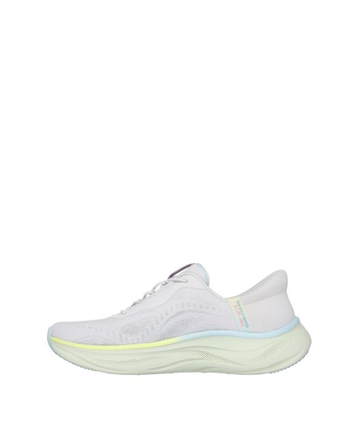 Skechers White Skech Cloud Slip-Ins Trainers