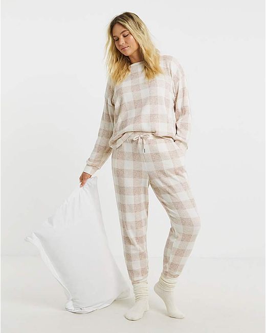 Pretty Secrets Natural Waffle Lounge Set