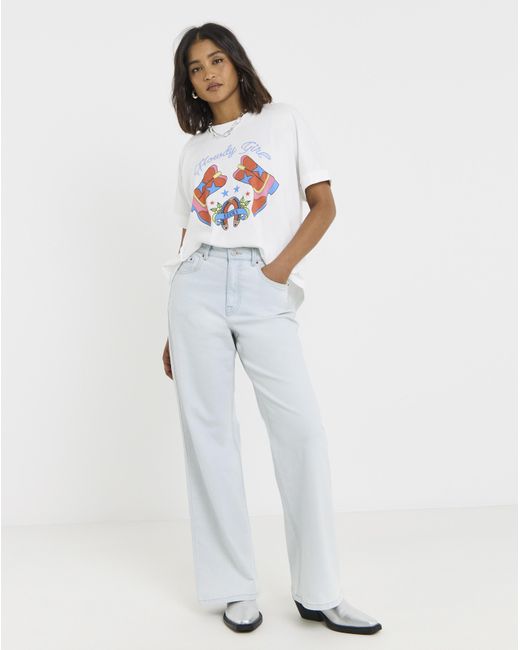 Twisted Wunder White Howdy Girl Jersey T-Shirt