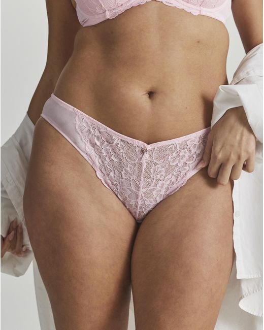 Ann Summers Brown Sexy Lace Brazilian