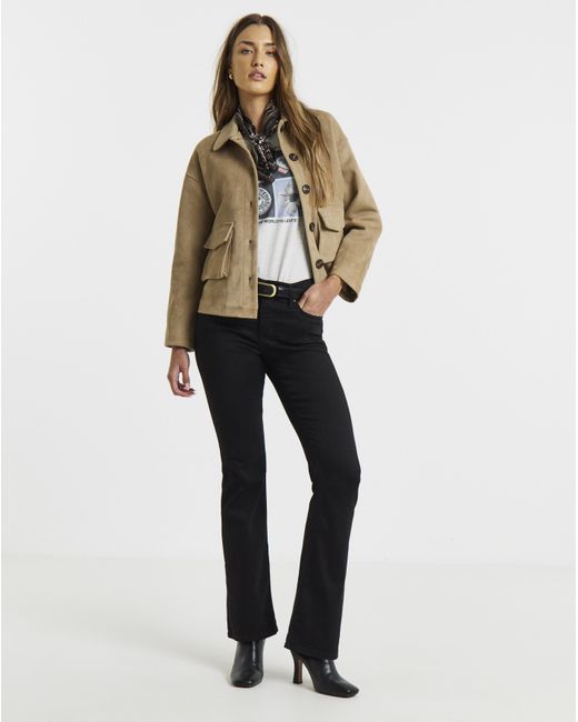 Levi's White 315 Shaping Boot Jean